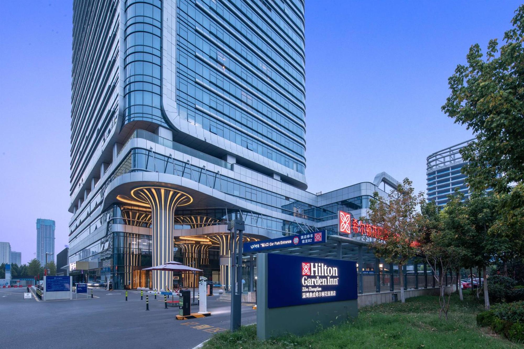 Hilton Garden Inn Zibo Zhangdian Eksteriør bilde